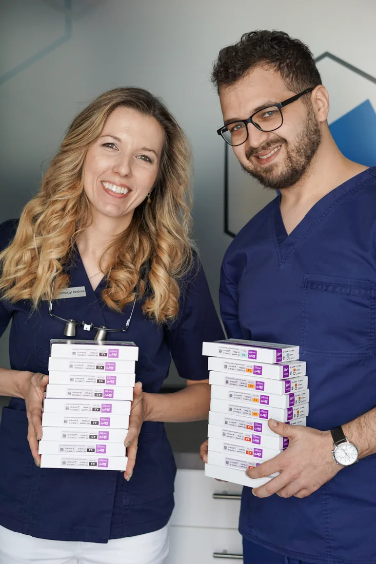 Bredent implantátum szakmai háttér Dr. Somogyi Andrea és szájsebészeti csapat
